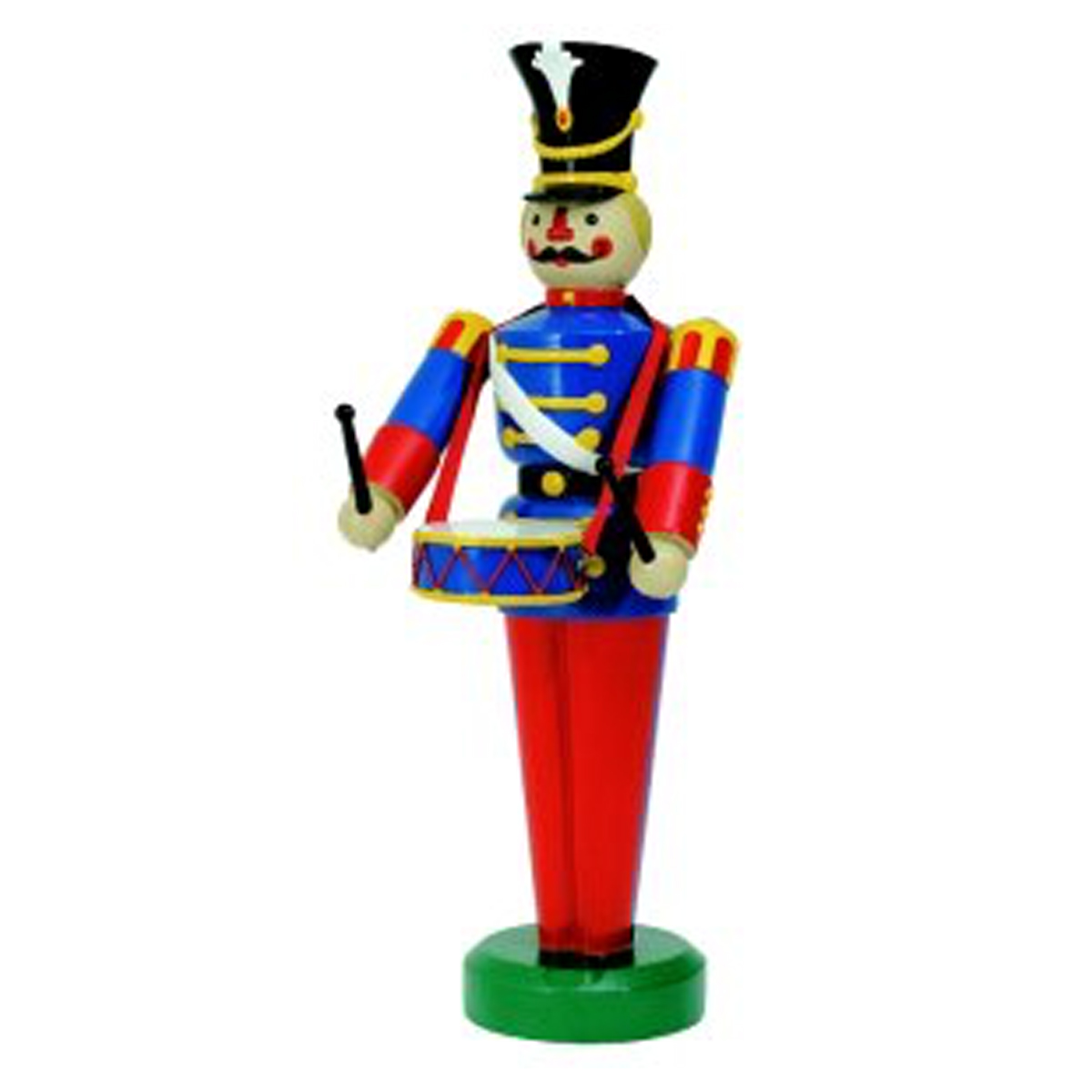 Blue and Red Toy Soldier with Blue Drum