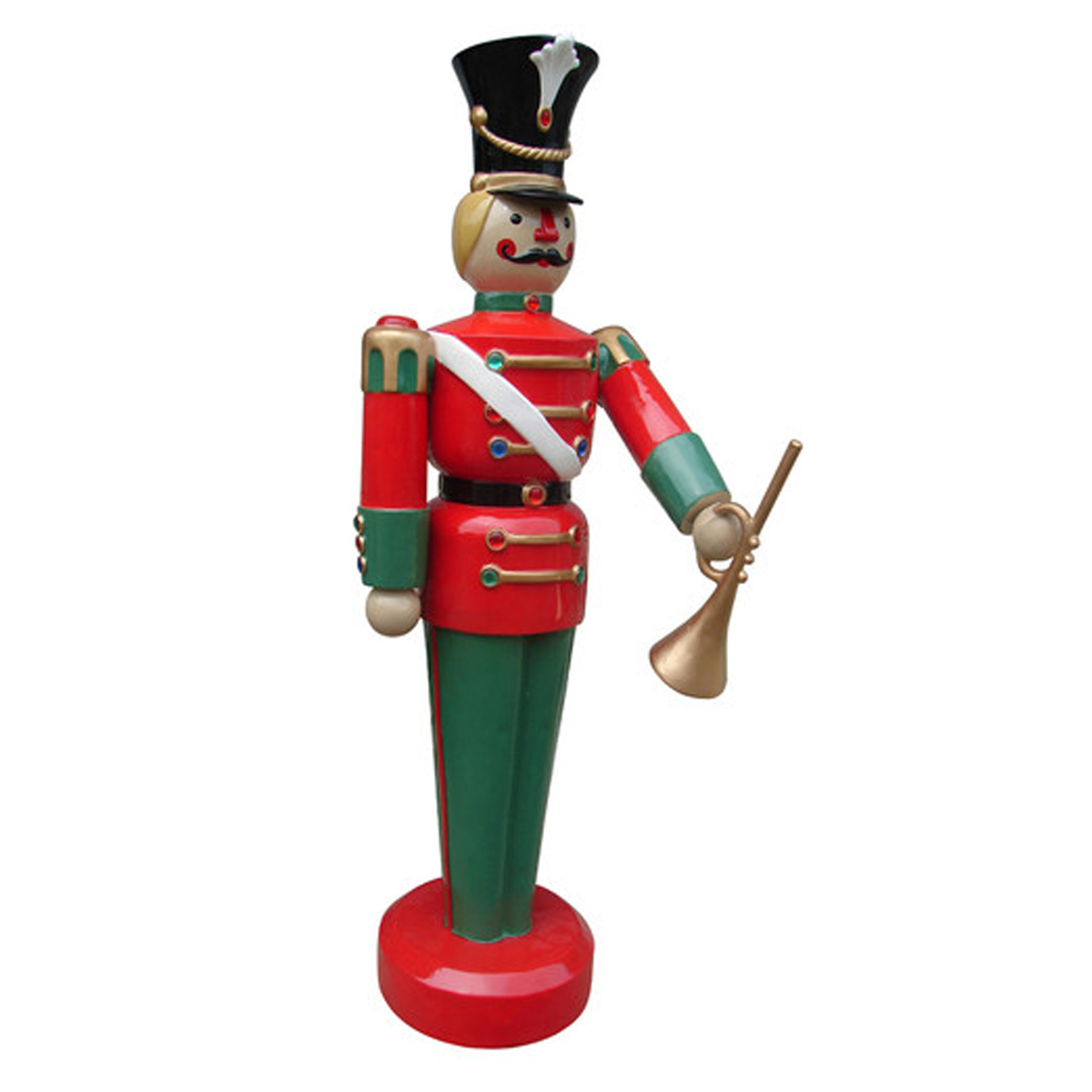 Toy Soldier with Trumpet and Jewels