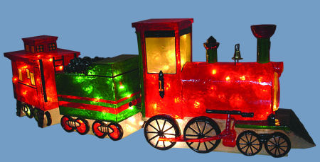 Illuminated Holiday Train Freight Car