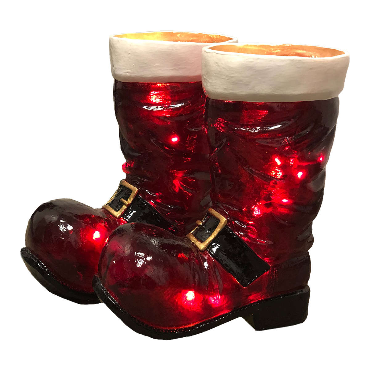 "New" Santa Boots with Buckles