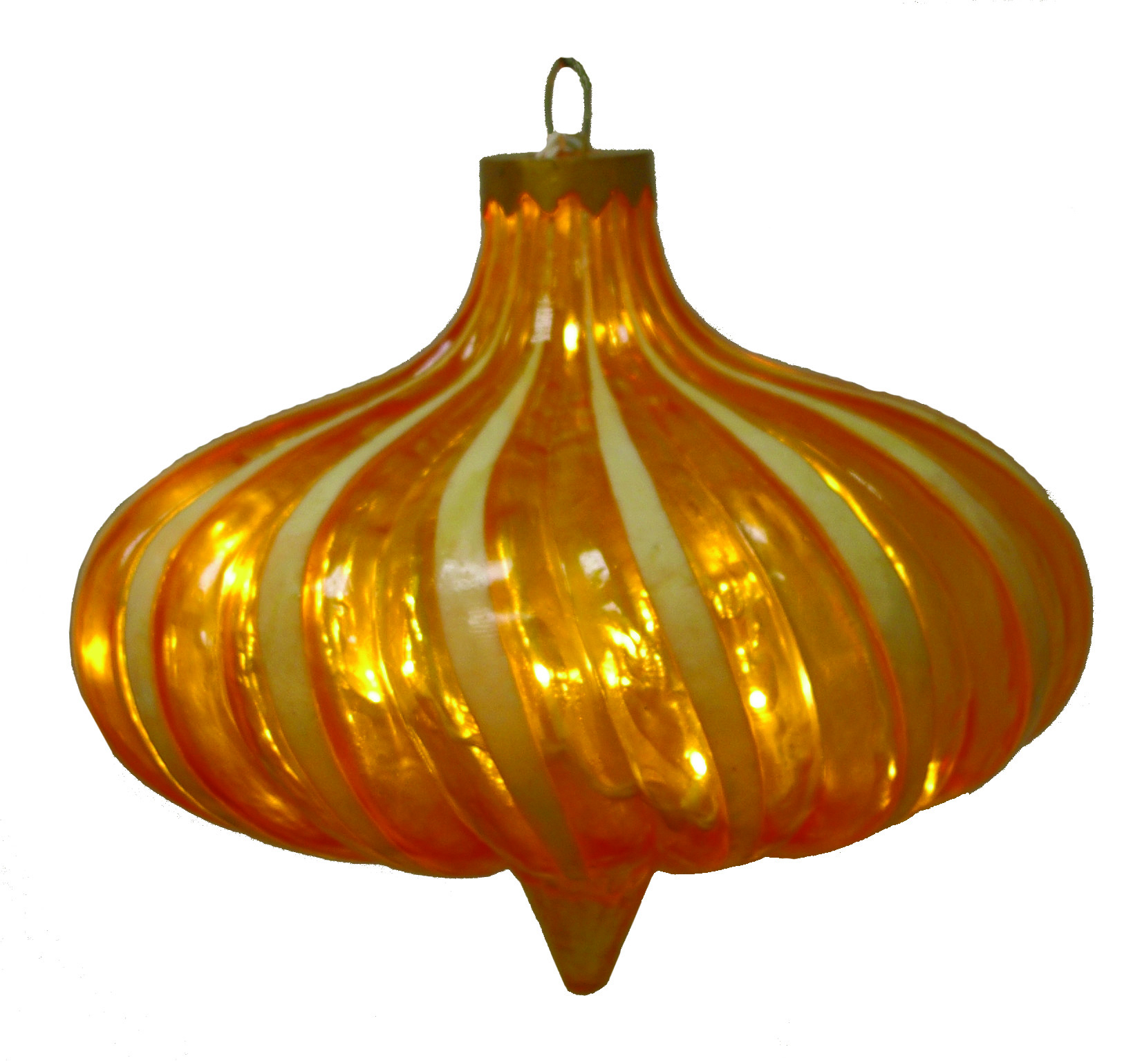 Illuminated Gold Sandstone Onion