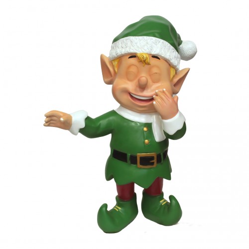 Jangles the Elf Laughing