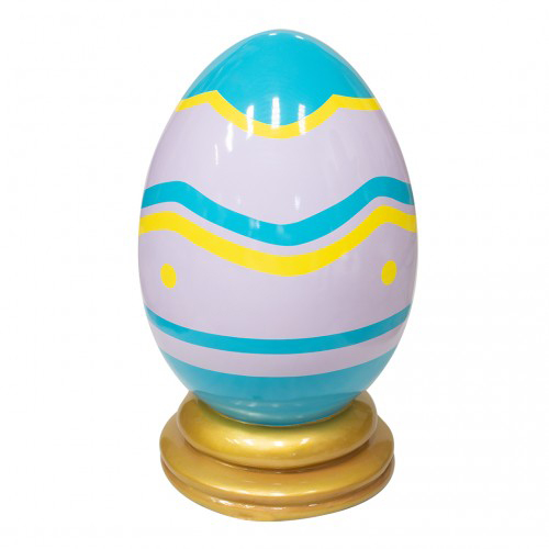 Easter Egg with Base - 2.3ft Tall
