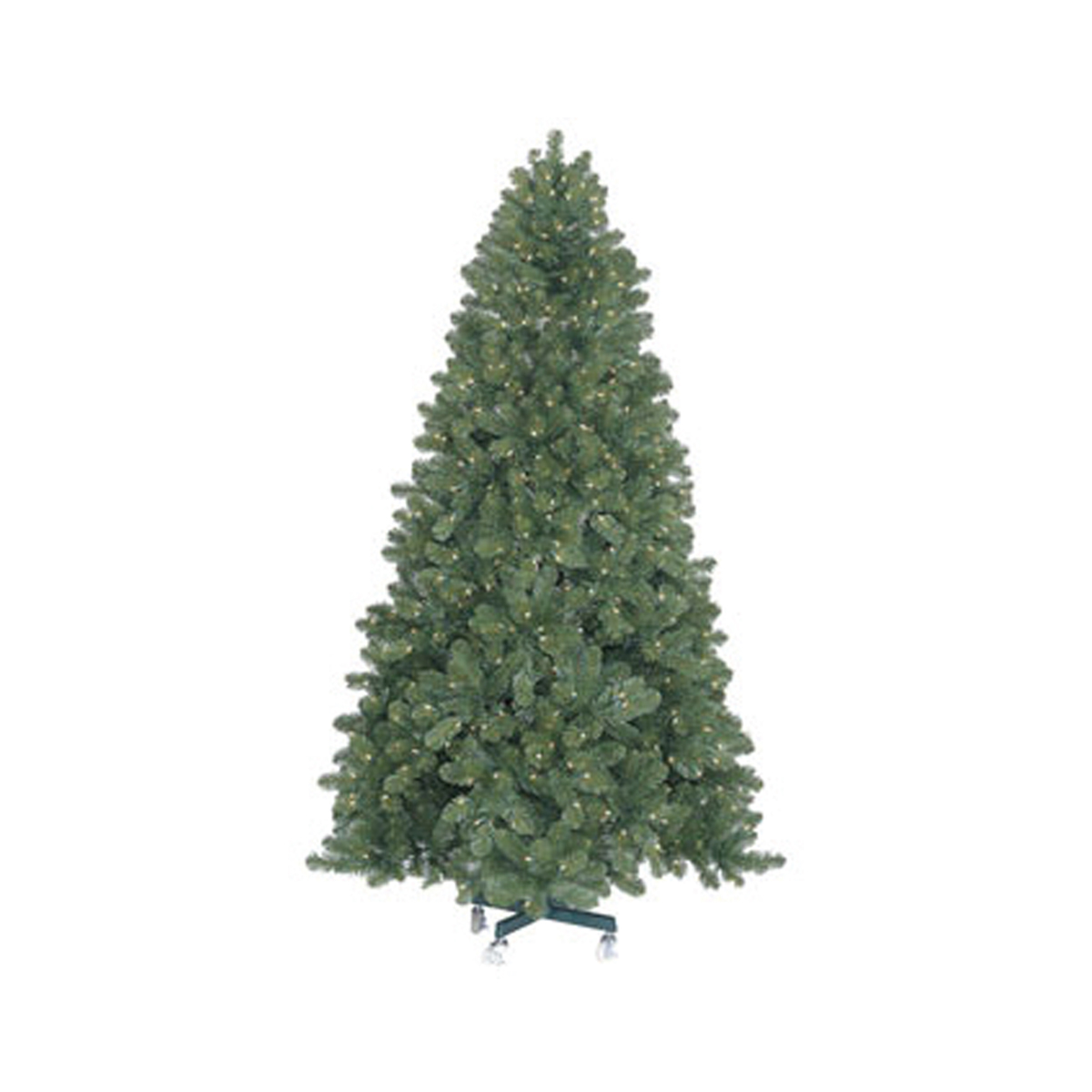 Everest Fir Christmas Tree - Full-Frame - Warm White LEDs - One-Plug Pole - 6.5ft Tall