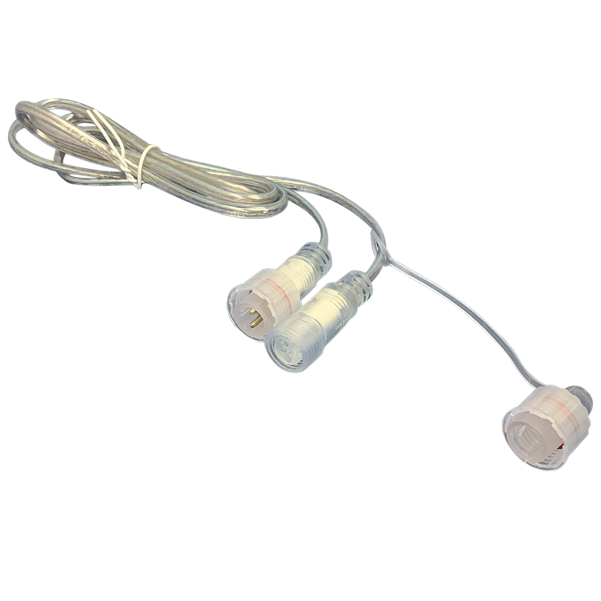 Extension Cable for PVC Christmas Light Strand - 59” - Clear