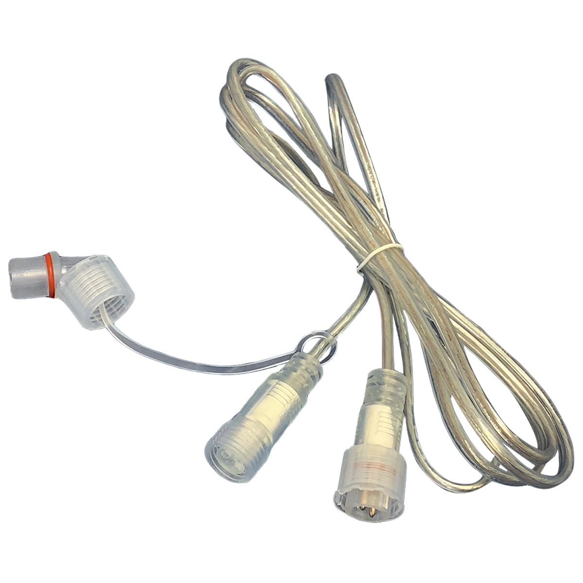 Extension Cable for PVC Christmas Light Strand - 79” - Clear