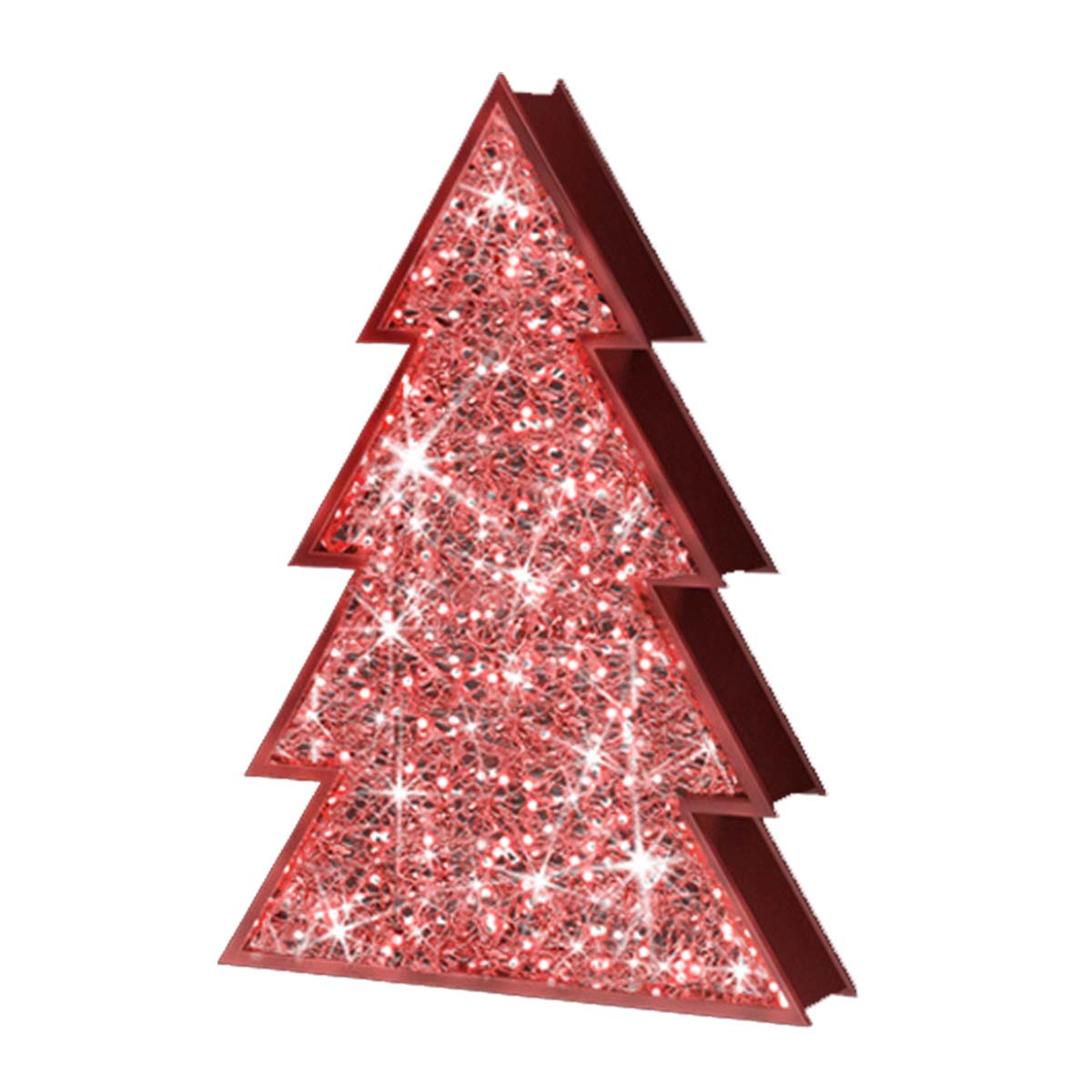 3D Christmas Tree RED