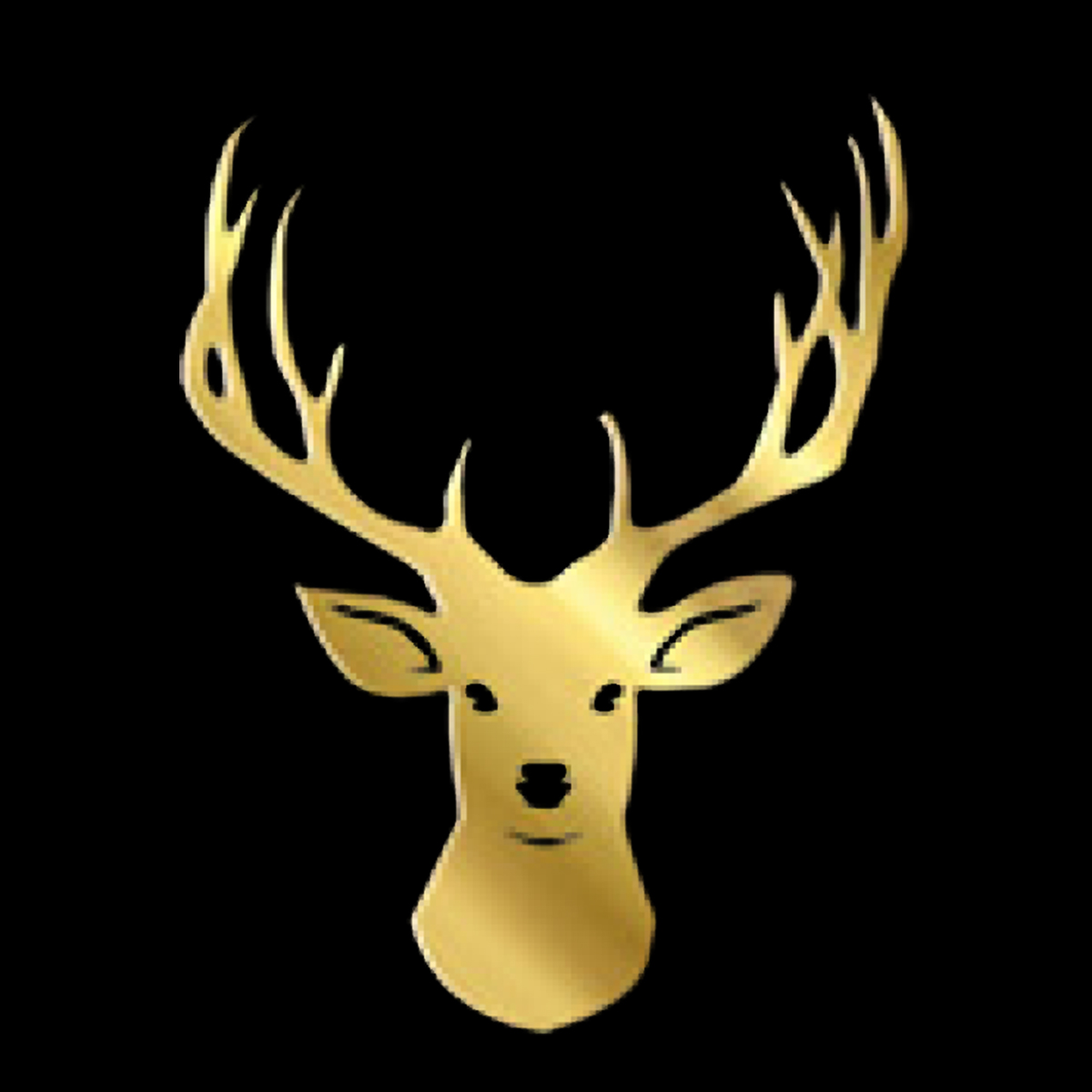 2D Deer Head Ornament, 3.3