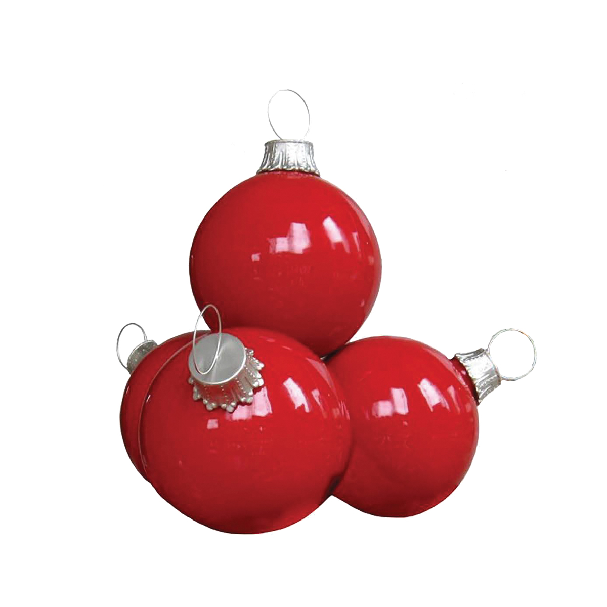 Christmas Decorations - 4 Bauble Stack - 3ft Tall